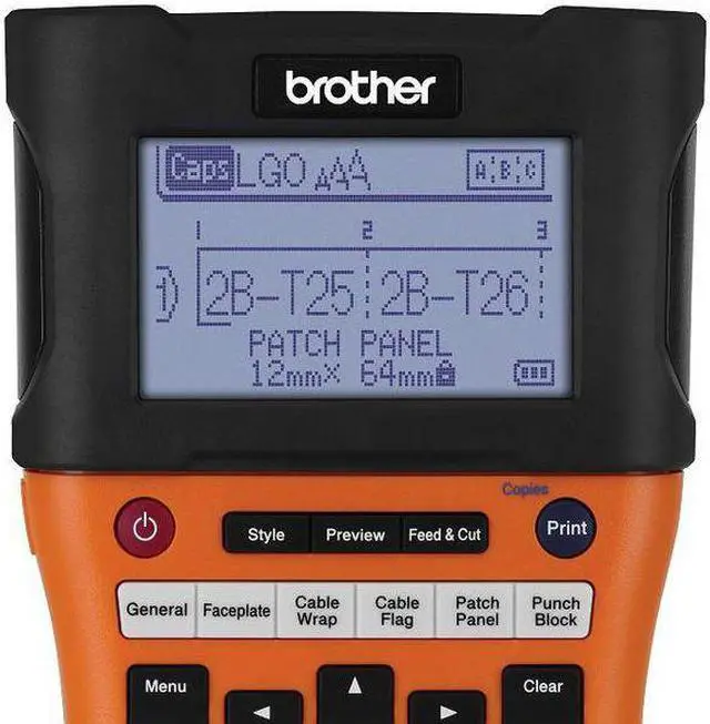 Alt view image 11 of 20 - Brother P-touch EDGE PT-E550W Electronic Label Maker