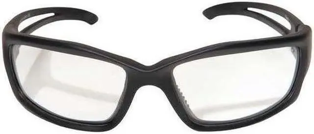 Alt view image 3 of 3 - EDGE EYEWEAR GSBR611 Safety Glasses, Wraparound Clear Polycarbonate Lens,