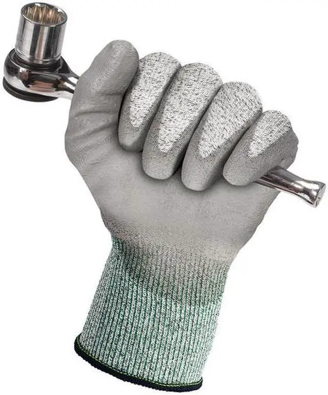 Alt view image 4 of 6 - Jackson Safety Cut Resistant Gloves Gray, Salt and Pepper 13 Gauge  13823
