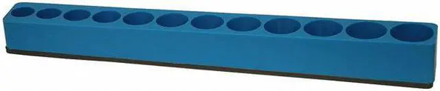 Alt view image 4 of 4 - Tool Organizer, Sockets, 3/8 Dr, Red, Mag.