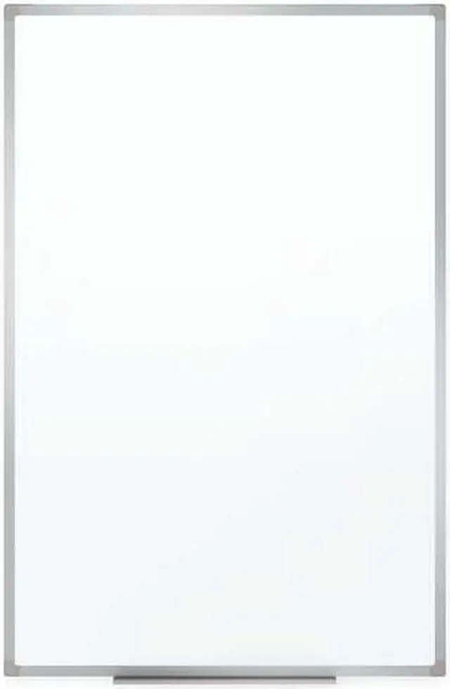 Alt view image 7 of 20 - Mead Dry-erase Board w/Marker Tray, Aluminum - MEA85358