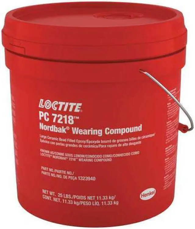 Alt view image 3 of 3 - Loctite PC 7218,  Epoxy Adhesive,  Can,  25 lb.,  Gray,  30 min. Work Life