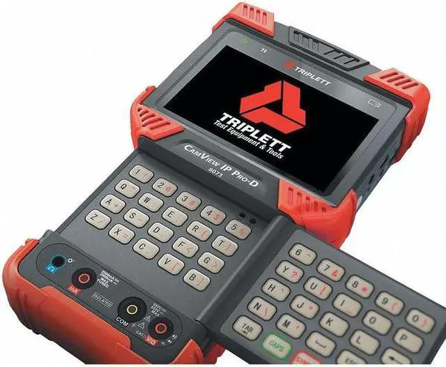 Alt view image 3 of 3 - TRIPLETT CamView IP Pro-D Camera Tester,7-1/2" H,TFT Color Display