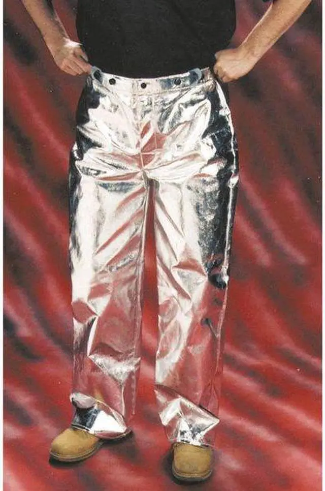 Alt view image 2 of 2 - STEEL GRIP ATH410 Flame Resistant Pants, L 19 oz Aluminized Thermonol
