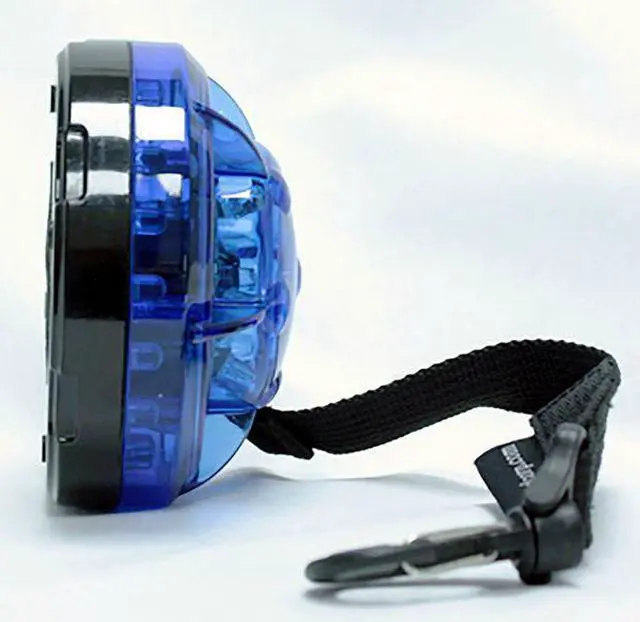 Alt view image 3 of 5 - RAILHEAD GEAR M26-B Warning Light,Blue,LED,2 AA Batteries