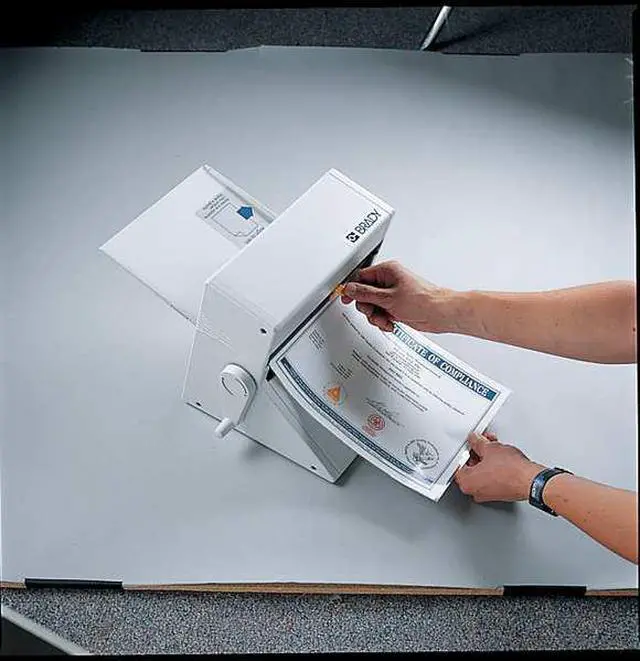 Alt view image 3 of 5 - BRADY 20602 Laminate Cartiridge,Size 8-3/5 x 100 ft.