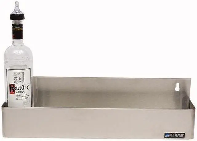 Alt view image 6 of 8 - SAN JAMAR B5522GR Speed Rack Bottle Holder 5 Qt/Ltr Bottles Stainless Steel