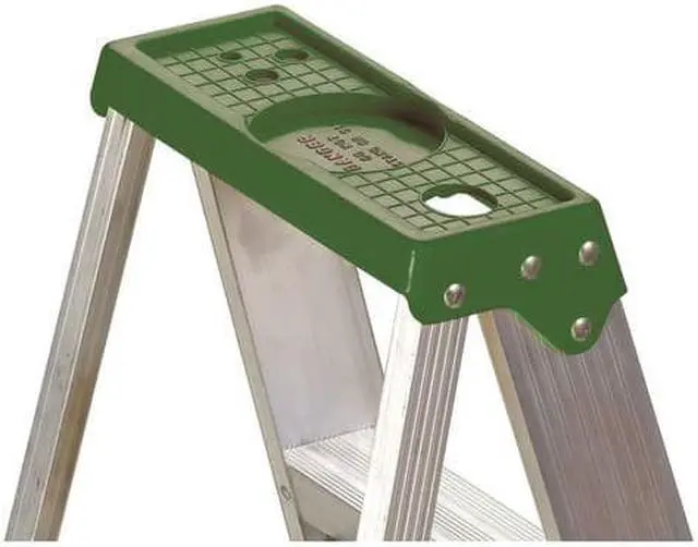 Alt view image 7 of 8 - LOUISVILLE AS4004 4 ft Aluminum Stepladder, 225 lbs. Capacity