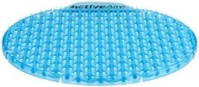 Alt view image 7 of 9 - Georgia Pacific 48260 Activeaire Deodorizer Urinal Screen - Coastal Breeze, with Side Tab - Blue, 12 per Case