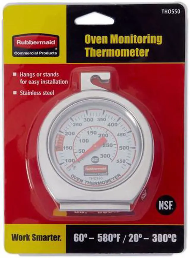 Alt view image 6 of 6 - RUBBERMAID COMMERCIAL FGTHO550 Analog Mechanical Food Service Thermometer with