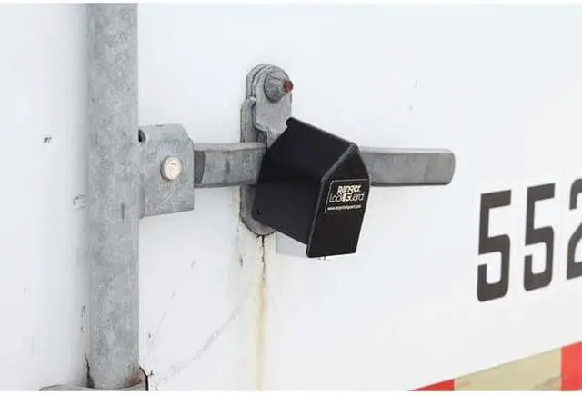 Alt view image 7 of 8 - RANGER LOCK RGST-1L Padlock Guard,Hardened Steel,Blk,2-3/4"L