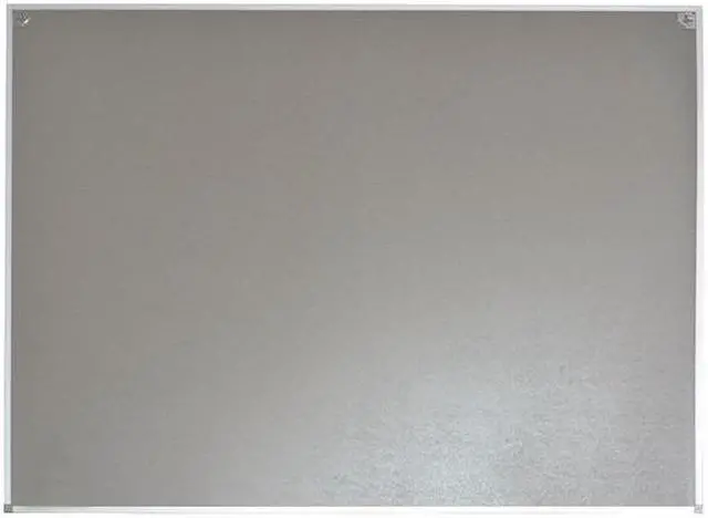Alt view image 2 of 2 - ZORO SELECT 1NUP9 24"x36" Melamine Whiteboard, Aluminum Frame
