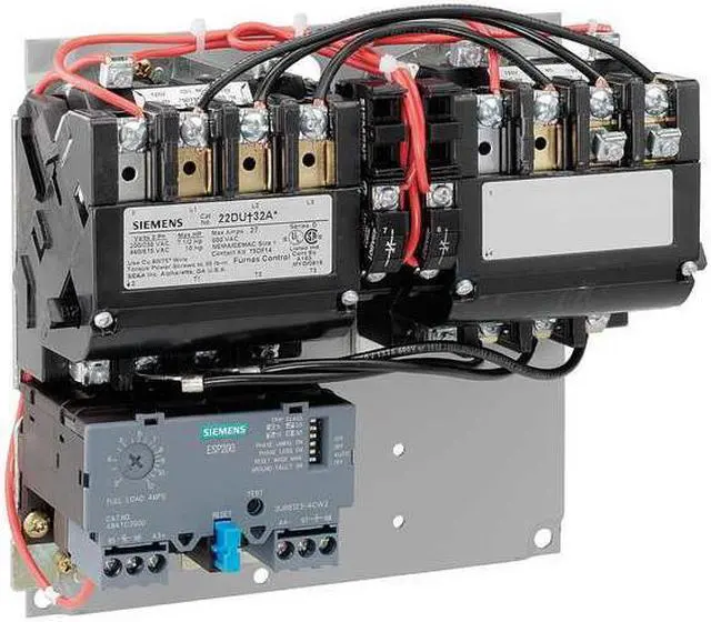 Alt view image 2 of 2 - SIEMENS 43CP32AF 120VAC Reversing Magnetic Contactor 3P 18A NEMA 0