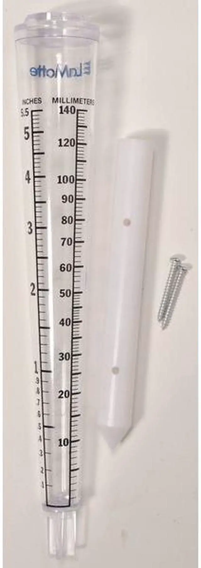 Alt view image 5 of 7 - LAMOTTE 1047 Rain Gauge,0.1 In To 5.5 In Cap