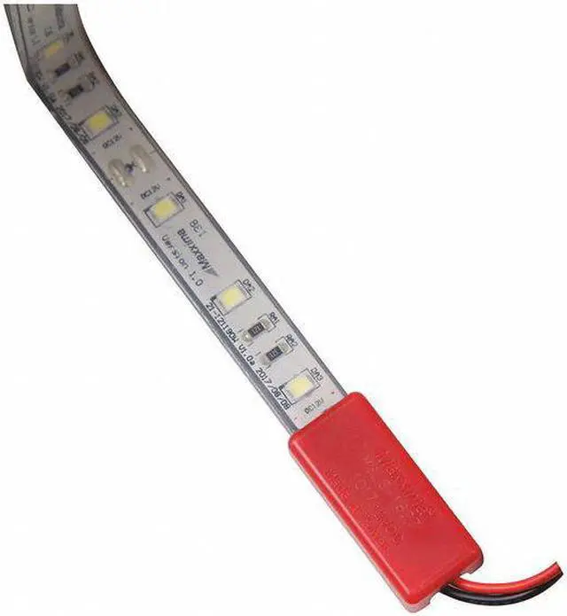 Alt view image 3 of 6 - Maxxima Flexible Strip Lighting, 78" L X 13/32", High Bond Tape Mounting, White