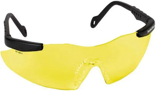 Alt view image 3 of 10 - SMITH & WESSON 19826 Magnum 3G, Safety Glasses Anti-Scratch, Amber Lens,