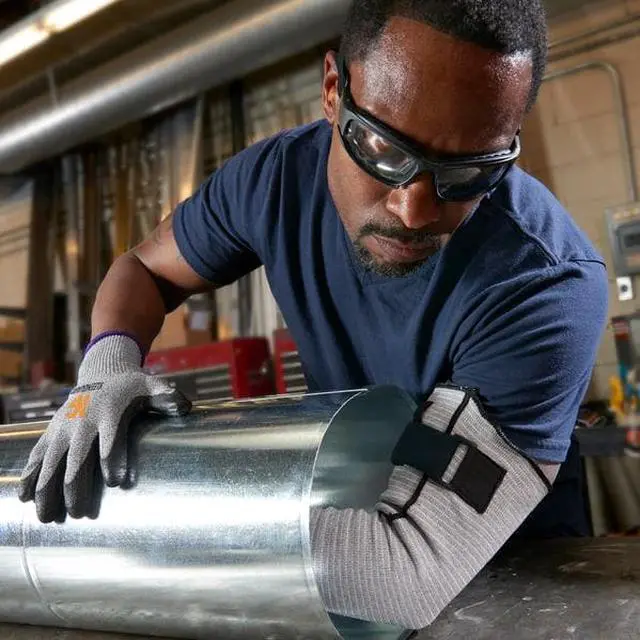 Alt view image 6 of 7 - KLEENGUARD 47106 Knit Gloves, Cut Level A4 ,Dipped ,Polyurethane ,Smooth ,XS 1