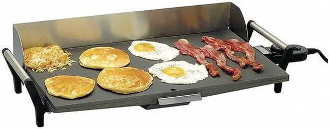 Alt view image 4 of 4 - CADCO PCG-10C Griddle, Electric, Portable