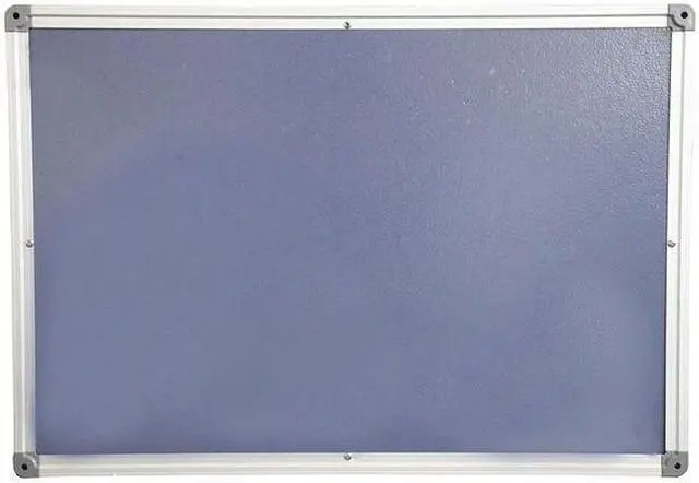 Alt view image 2 of 2 - ZORO SELECT 1NUP1 16"x23" Magnetic Steel Whiteboard, Aluminum Frame