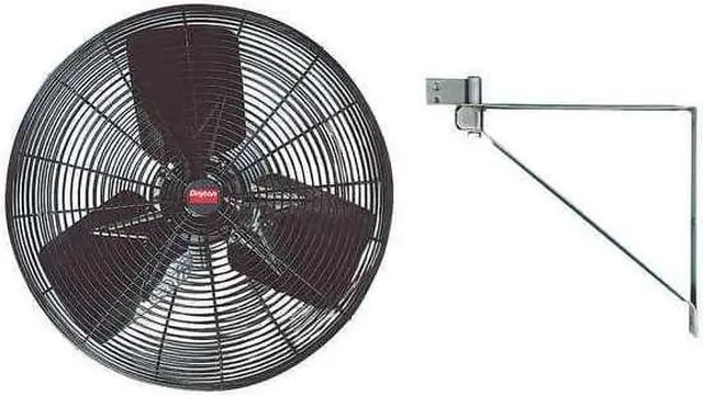 Alt view image 3 of 6 - DAYTON 2LY99 Light-Duty Industrial Fan 20" Non-Oscillating , 115VAC ,