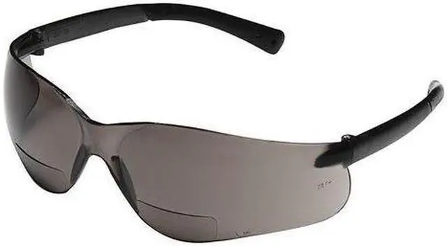 Alt view image 3 of 4 - Mcr Safety Bifocal Safety Read Glasses,+1.50,Gray  BKH15G