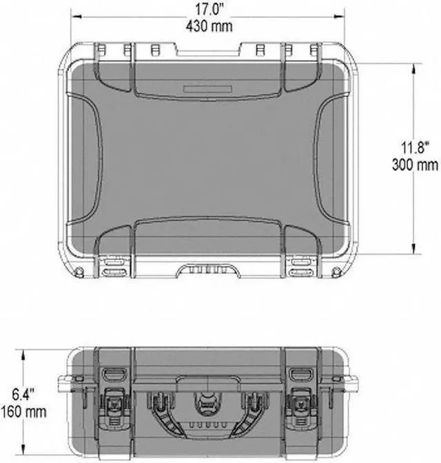 Alt view image 7 of 8 - Nanuk 925 Carrying Case for Camera, Accessories - Orange