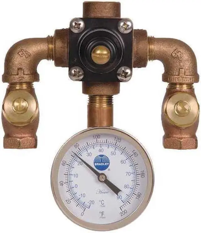 Alt view image 4 of 6 - BRADLEY S19-2000 Mixing Valve,Bronze,7 gpm