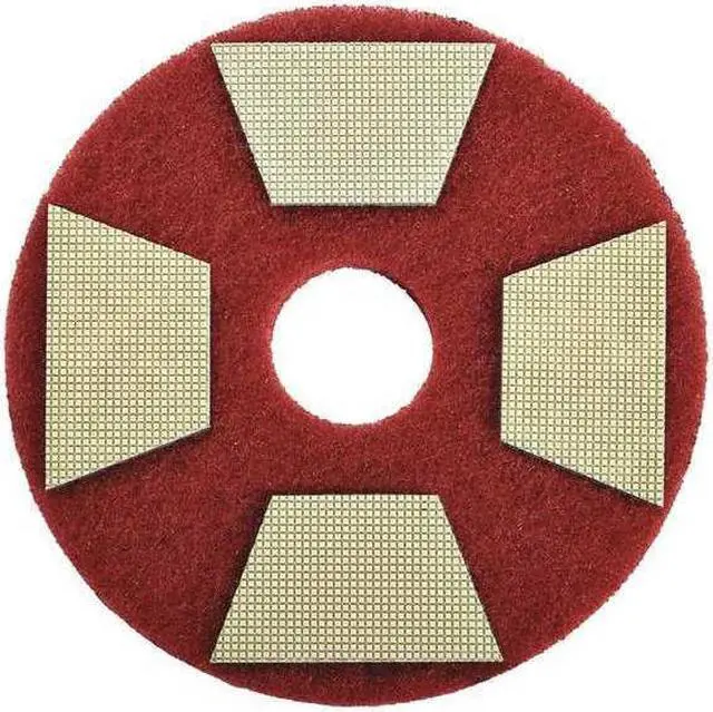 Alt view image 2 of 2 - 3M 86018 Polishing Pad,Gold,Shape Trapezoid,PK4