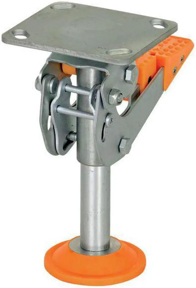 Alt view image 2 of 4 - ZORO SELECT FL-LKH-8 Floor Lck,Top Plate,8-1/4 in H,8 in Cstr