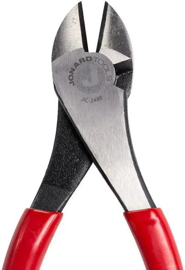 Alt view image 4 of 6 - JONARD TOOLS JIC-2488 Diagonal Cutters,High Leverage,8 In.