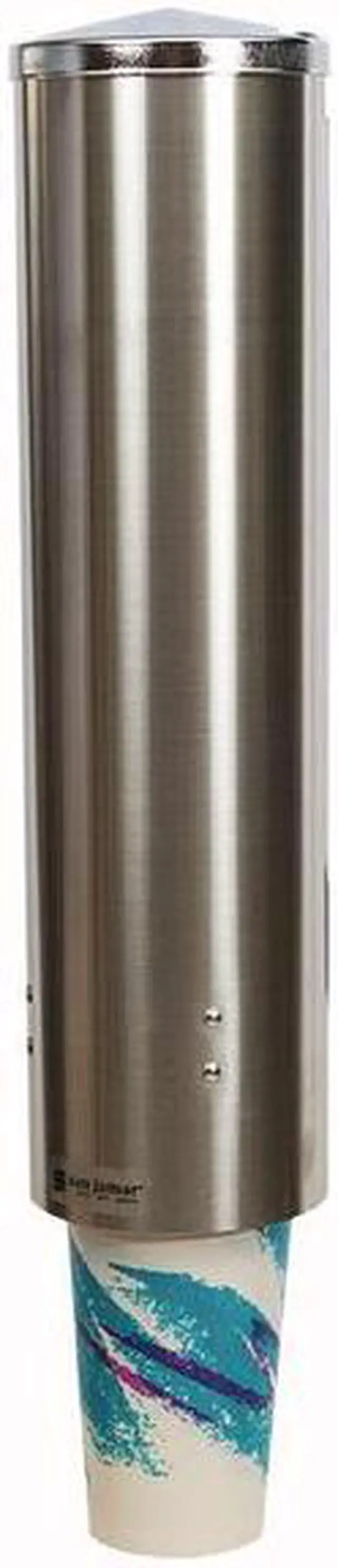 Alt view image 4 of 5 - SAN JAMAR C3450SSGR Cup Dispenser,8 to 24 Oz Cups