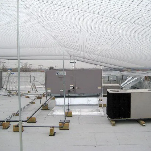 Alt view image 4 of 6 - BIRD BARRIER N1-B1100 Bird Repellent Net,StealthNet,25x50 ft.