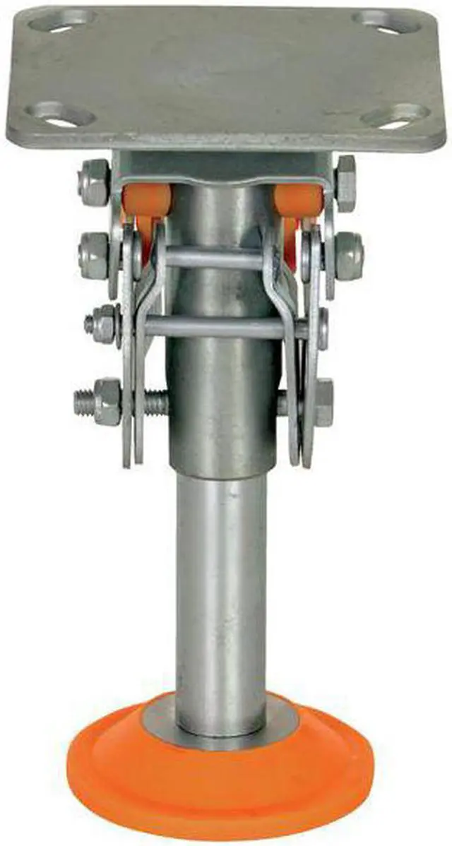 Alt view image 3 of 4 - ZORO SELECT FL-LKH-8 Floor Lck,Top Plate,8-1/4 in H,8 in Cstr