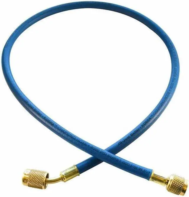 Alt view image 3 of 3 - JB INDUSTRIES CLS-60B Low Side Hose,Low Loss,60 In,Blue