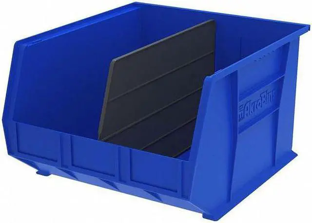 Alt view image 8 of 8 - AKRO-MILS 30270BLUE 11"L x 16-1/2"W x 18"H Blue Hang and Stack Bin