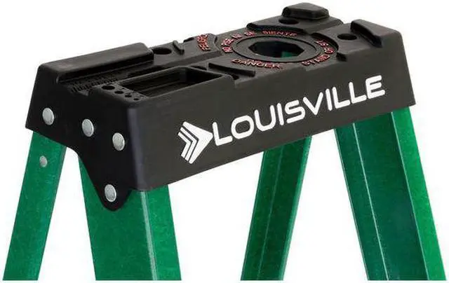 Alt view image 6 of 6 - LOUISVILLE FS4004 4 ft Fiberglass Stepladder, 225 lb Capacity