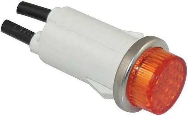 Alt view image 2 of 2 - ZORO SELECT 20C850 Raised Indicator Light, Amber, 120V