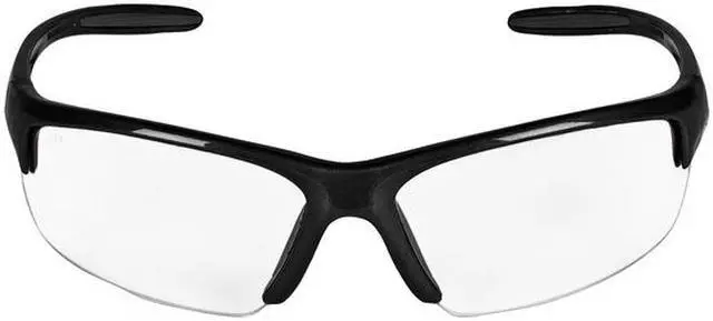 Alt view image 2 of 9 - SMITH & WESSON 21296 Safety Glasses, Wraparound Clear Polycarbonate Lens,