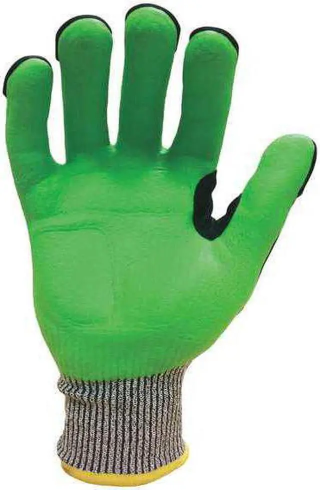 Alt view image 2 of 2 - IRONCLAD PERFORMANCE WEAR INDI-KC5G-07-XXXL Impact Gloves,3XL,Foam Nitrile