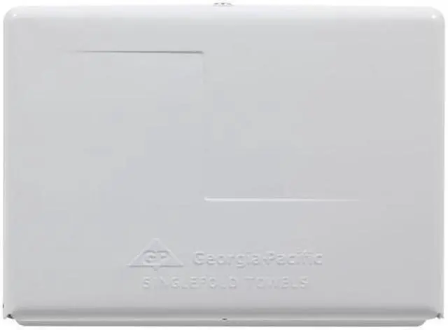 Alt view image 5 of 6 - GEORGIA-PACIFIC 56701 7-1/8"H x 11-5/16"W, Towel Dispenser, White