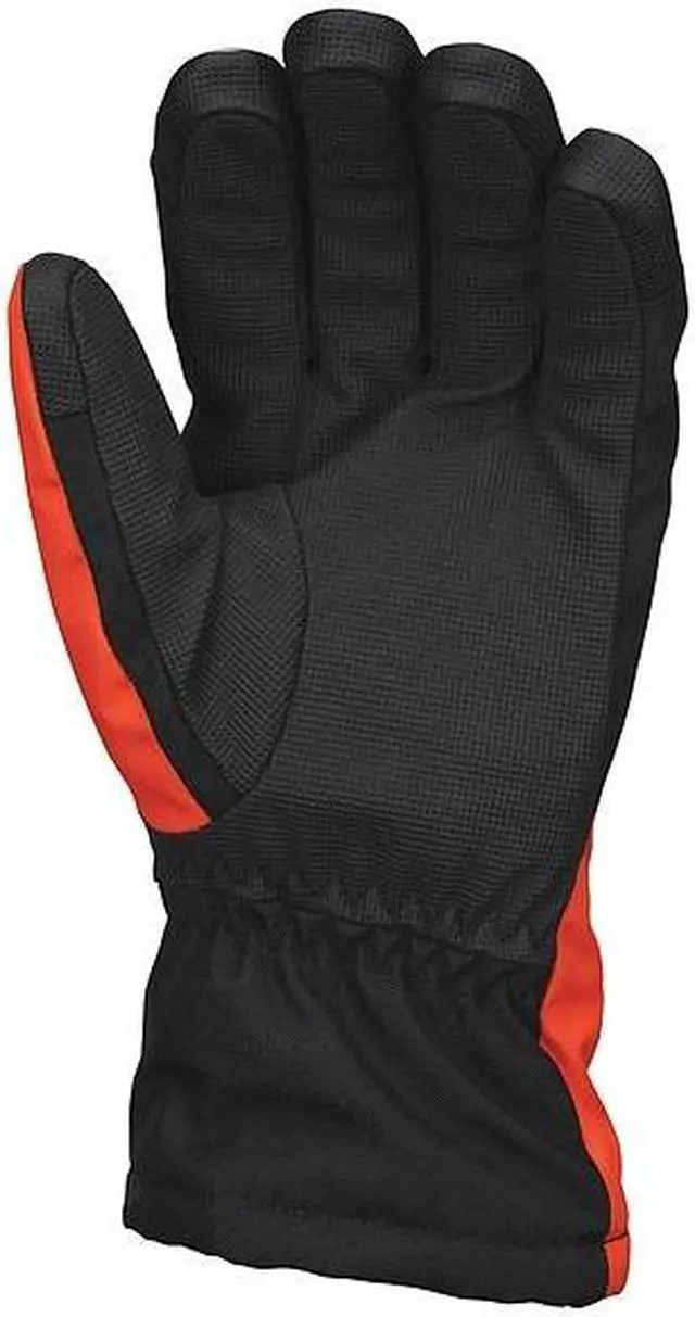 Alt view image 2 of 2 - MCR SAFETY 983XL Mechanics Gloves, High-Visibility Orange, Single Layer