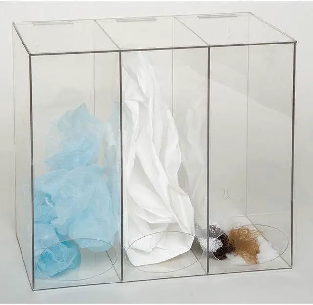 Alt view image 2 of 2 - CONDOR 3UZG7 All Purpose Dispenser, PETG, clear, 15-3/4 x 14 x 9-1/4"