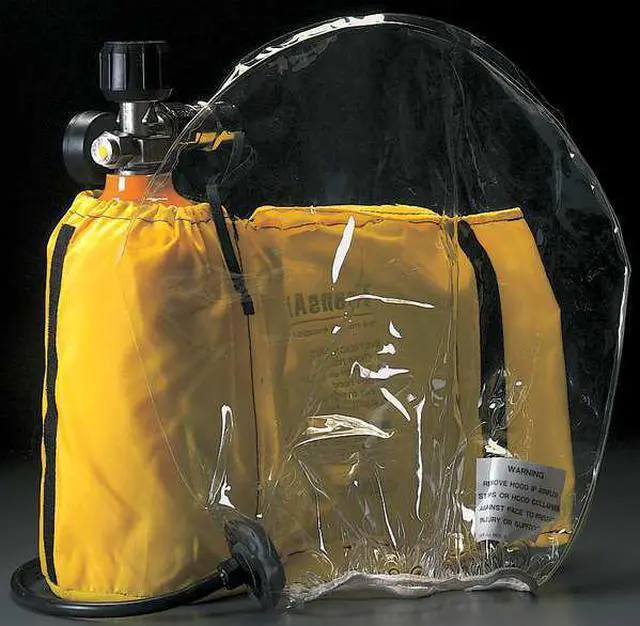 Alt view image 2 of 2 - MSA SAFETY 10008293 TransAire Emergency Escape Breathing Apparatus, EBA System,