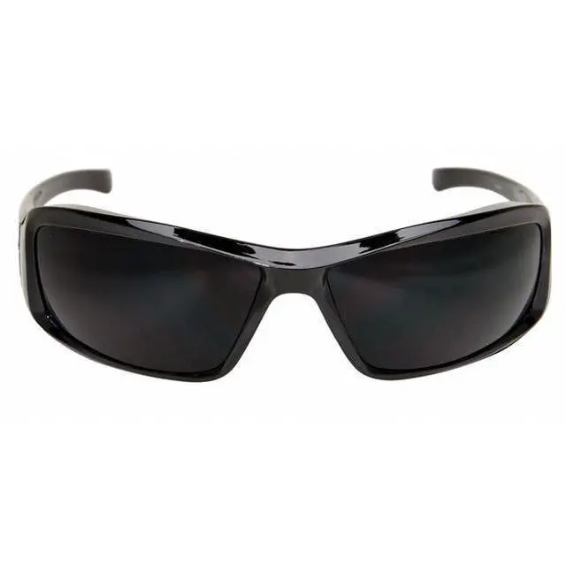 Alt view image 5 of 5 - Edge Eyewear XB116-P1 Black / Smoke Lens Safety Glasses Brazeau Patriot 1