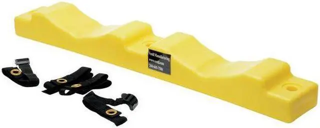 Alt view image 2 of 4 - VESTIL CB-W-2P Cylinder Bracket,Plastic