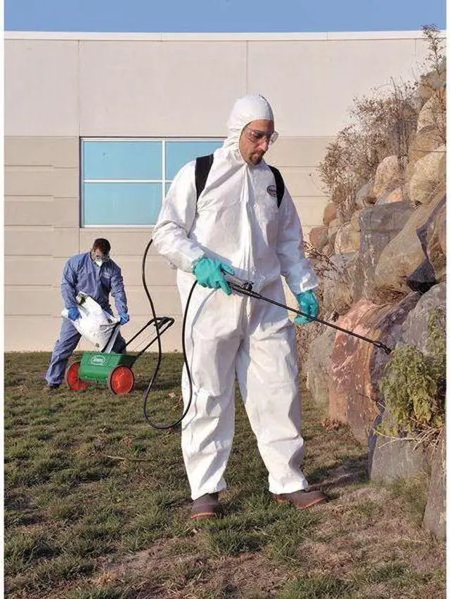 Alt view image 8 of 8 - KLEENGUARD 58504 Disposable Coveralls, Collared, XL, SMMMS, Zipper, Elastic