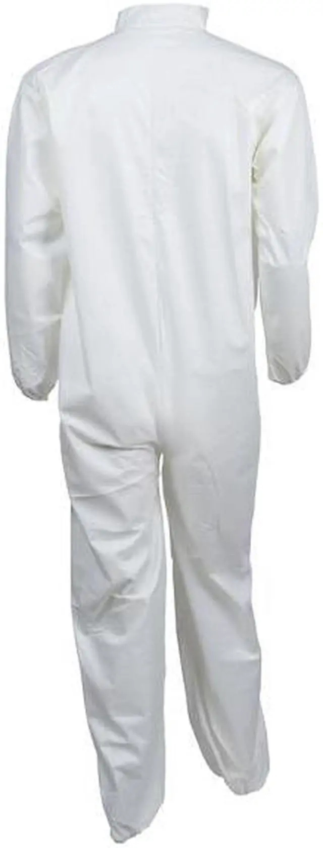 Alt view image 2 of 7 - KLEENGUARD 44313 Disposable Coveralls, Collared, L, KleenGuard(TM) A40, Zipper,