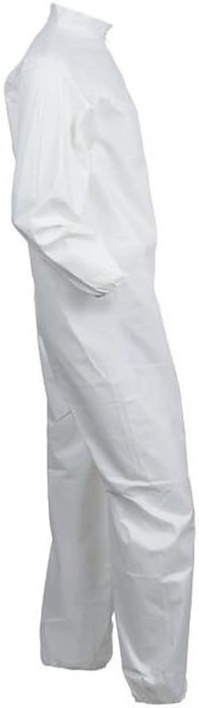 Alt view image 3 of 7 - KLEENGUARD 44313 Disposable Coveralls, Collared, L, KleenGuard(TM) A40, Zipper,