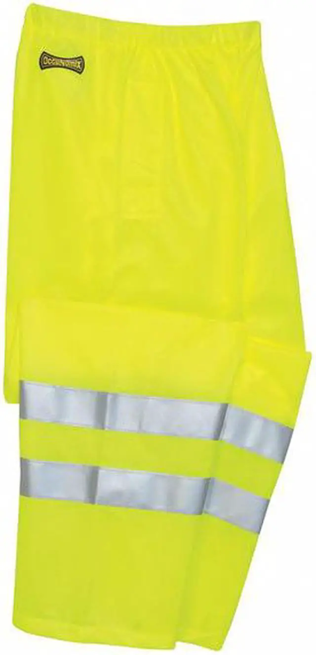 Alt view image 4 of 4 - OCCUNOMIX LUX-TENBR-YS Breathable Pants,High Visibility Yellow,Size 28