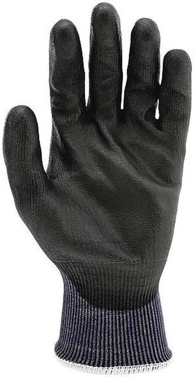 Alt view image 2 of 2 - MCR SAFETY 92738PUXL Coated Gloves, Cut Level A5 ,Dipped ,Polyurethane ,Smooth